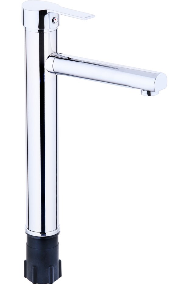 Bowl Wash Basin Faucet Bowl Fixture Silver Silver Color Bowl Faucet Brass