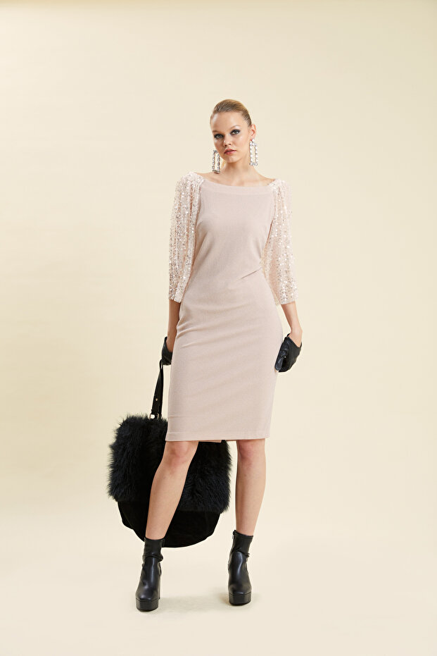 Rochie de seara cu paiete - 2