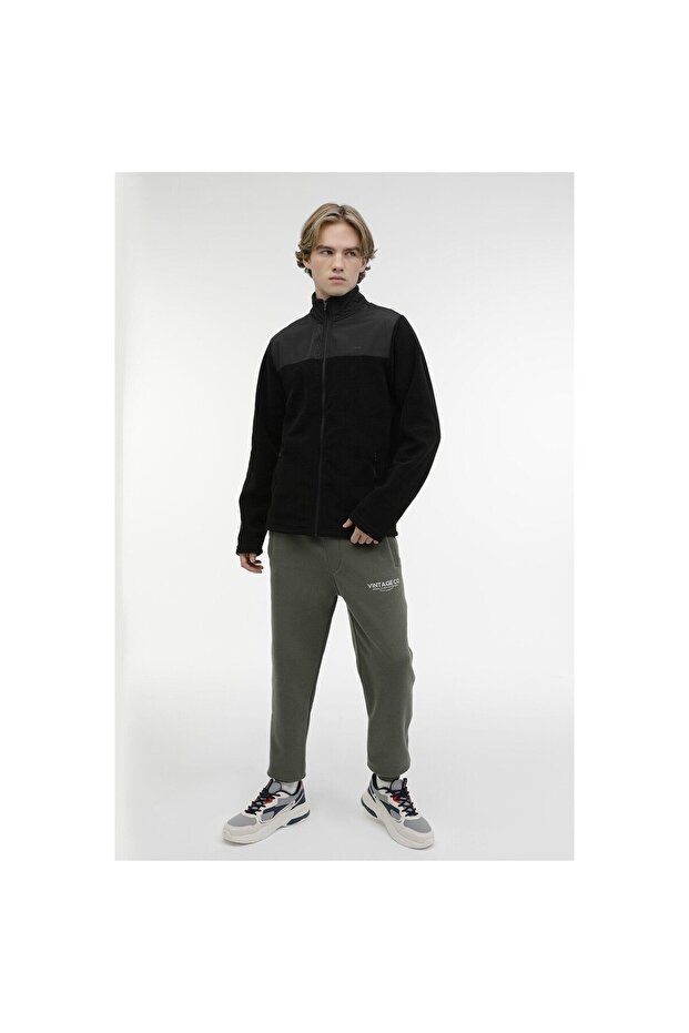 ML VICTOR SİYAH ERKEK POLAR HIRKA - 4