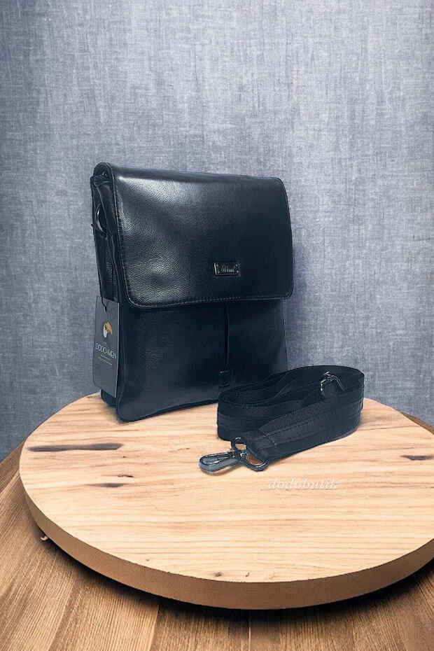 Genuine Leather Men's Messenger Bag
