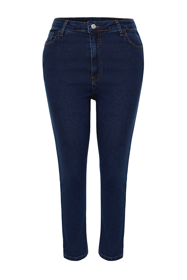 Mavi Ekstra Esnek/Stretch Büyük Beden Skinny Jeans TBBSS24CJ00006 - 8