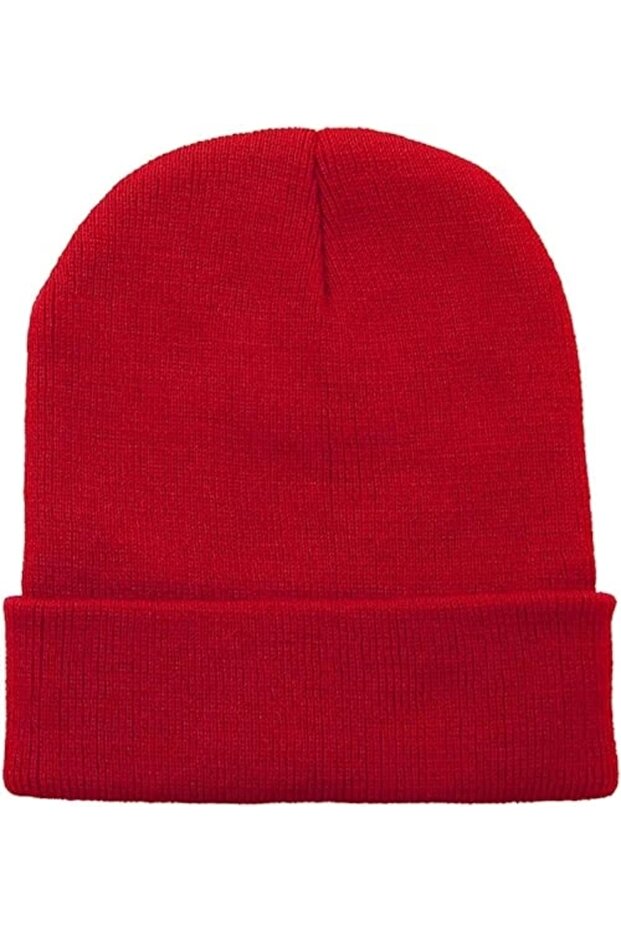 Unisex Basic Bere Kırmızı - 1