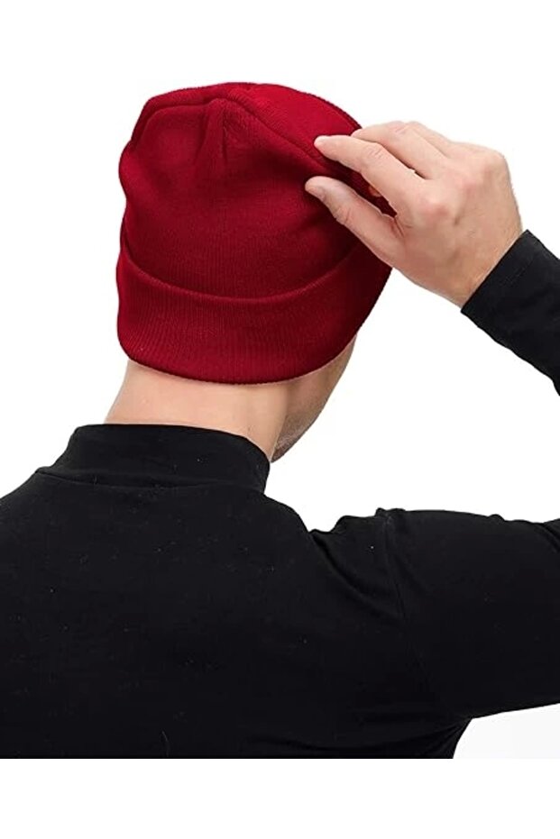 Unisex Basic Bere Kırmızı - 5