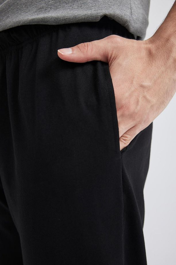 Regular Fit Beli Bağcıklı Düz Paça Cepli Pijama Altı Z7323az24sp - 4