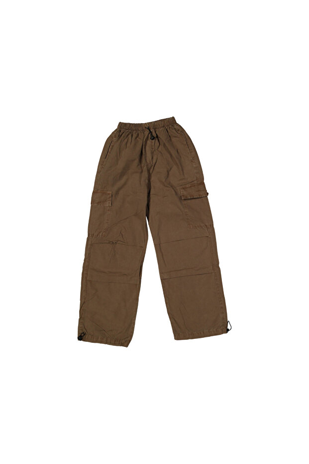 PARACHUTE GIRL'S PANTALON WITH POCKET STOPER