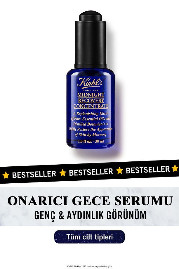 10 Botanik Yağ İçeren Formülüyle Cildi Onarıcı Ve Aydınlatıcı Gece Serumu 30 ml - 1