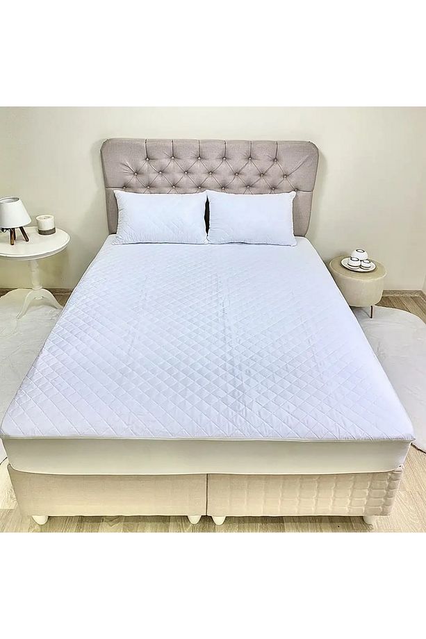 Mikro Kapitone Fitted Sıvı Geçirmez Yatak Alezi Tek Kişilik Çift Kişilik Bebek Alezi - 1