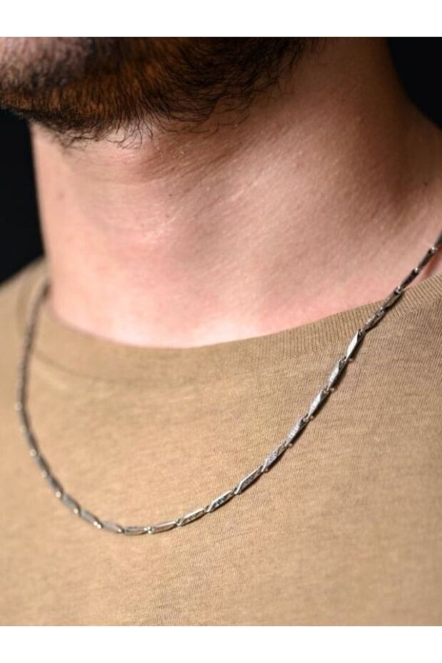 316l 55 Cm (2MM) Çelik Kolye-çkol09 - 3