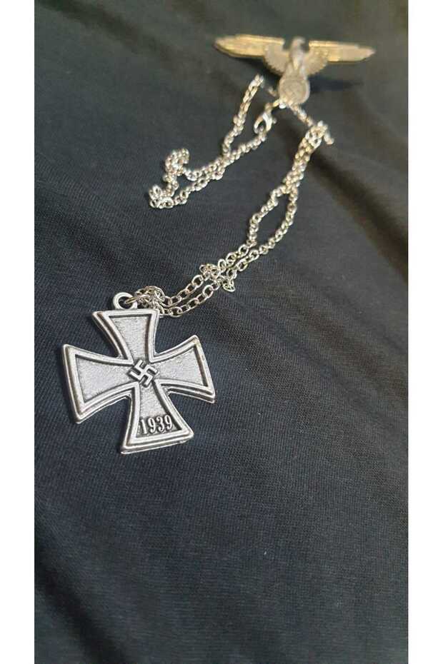 Cross Antik Kolye - 3