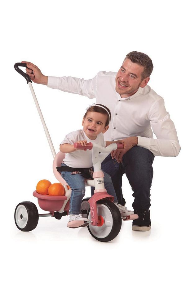 Be Move Üç Tekerlekli Bisiklet Seti - Pembe 740332 - 7