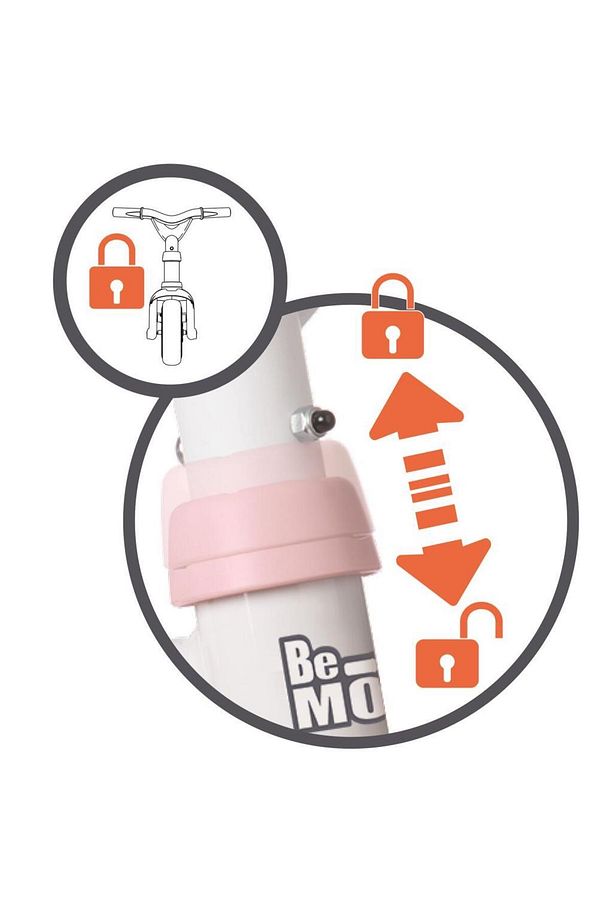 Be Move Üç Tekerlekli Bisiklet Seti - Pembe 740332 - 3