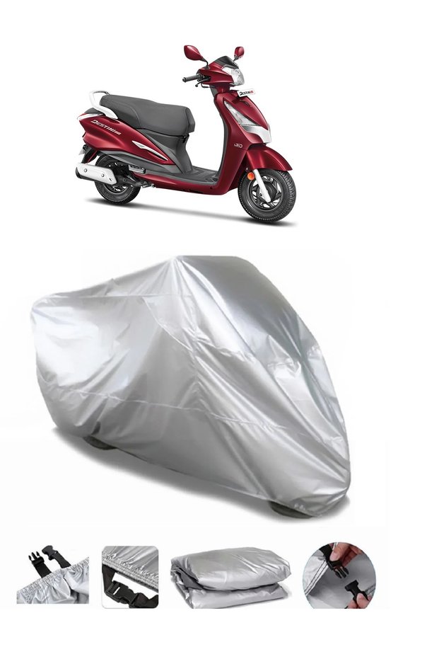 Hero Duet 125 Gray Motorcycle Tarpaulin Premium Quality