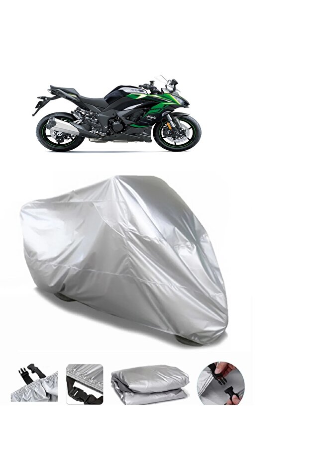 Kawasaki Ninja 1000 SX Gray Motorcycle Tarpaulin Premium Quality