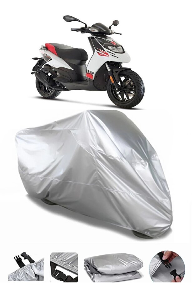 Aprilia SR 150 Gray Motorcycle Tarpaulin Premium Quality