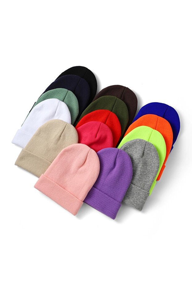 قبعة أساسية للجنسين باللون الأزرق الداكن - 4