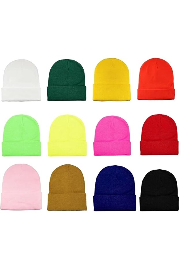 قبعة أساسية للجنسين باللون الأزرق الداكن - 5