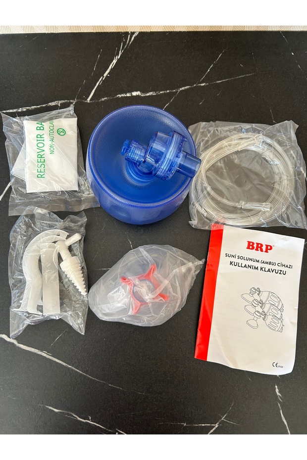 Silikon Suni Solunum (ambu) Seti - 2