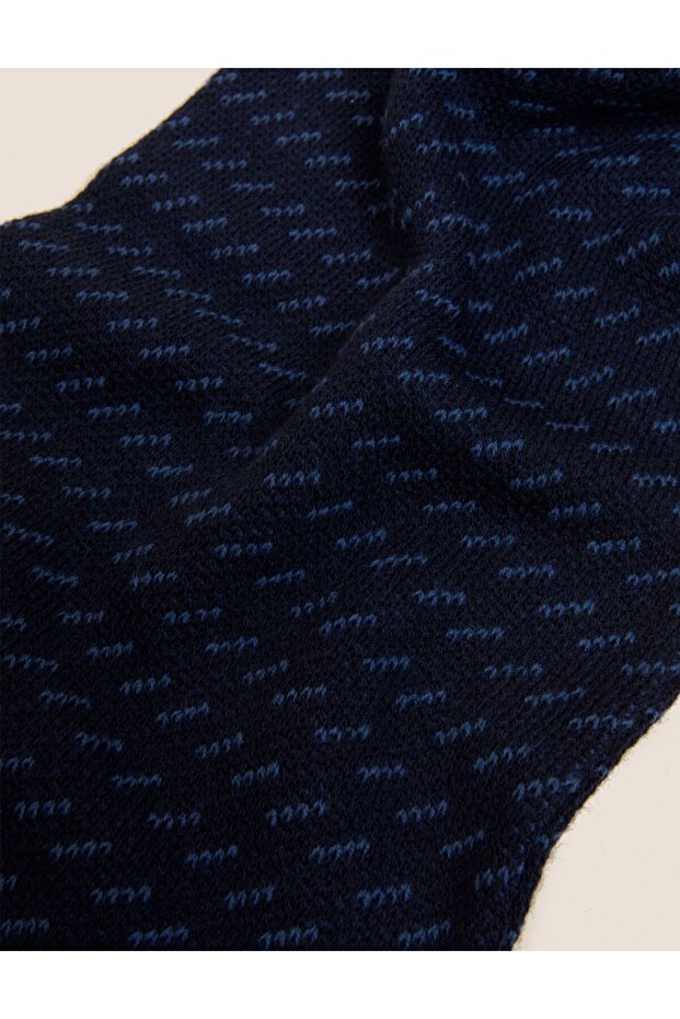 Fair Isle Örme Atkı - 2