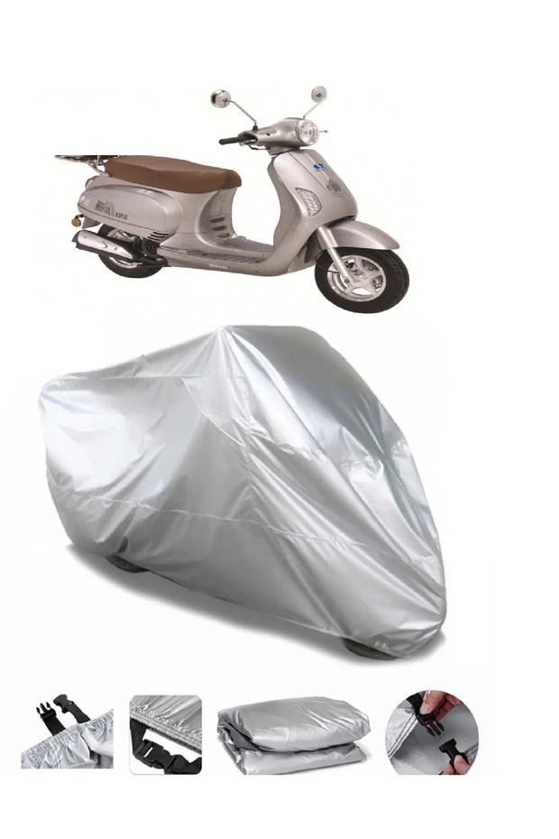 Bisan Sardes 125 Rear Bag Compatible Tarpaulin Premium Quality Motorcycle Tarpaulin