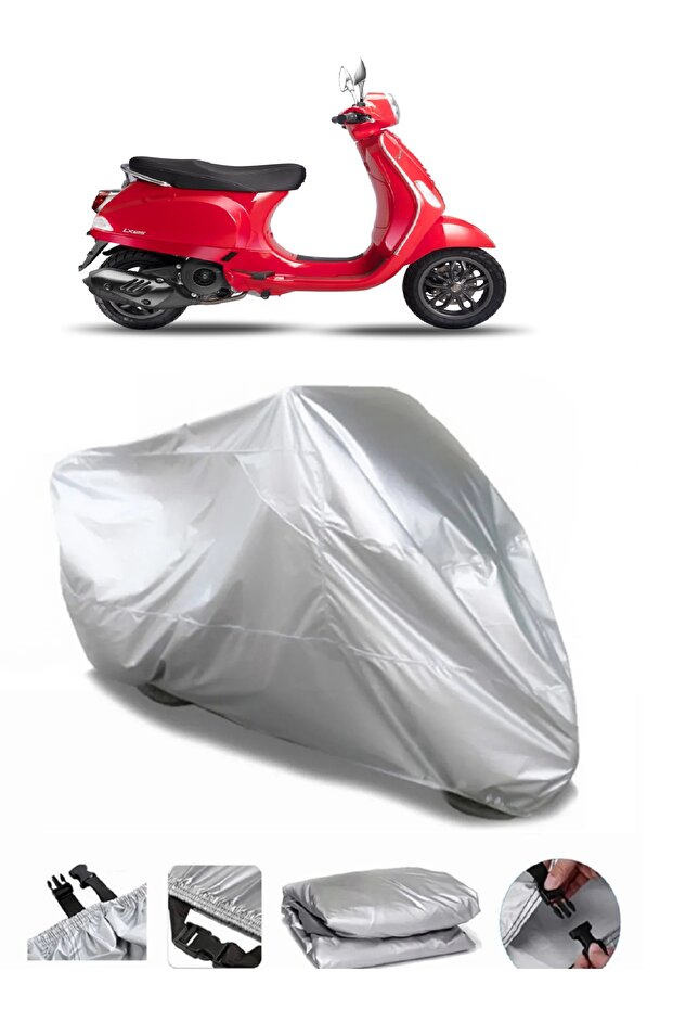 Vespa LX 125 GRAY WATERPROOF MOTORCYCLE BRAND PREMIUM