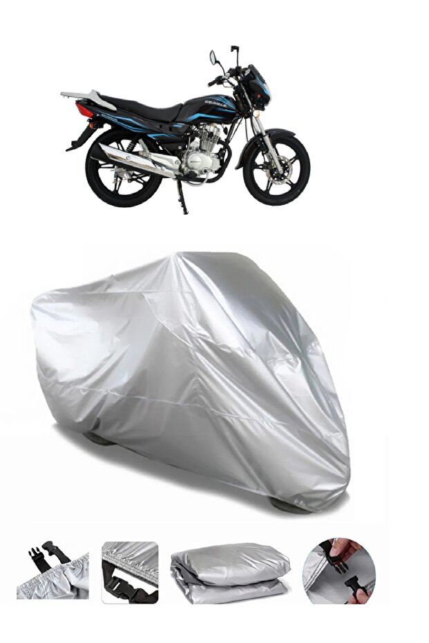 Mondial 125 MX Grumble GRAY WATERPROOF MOTORCYCLE BRAND PREMIUM
