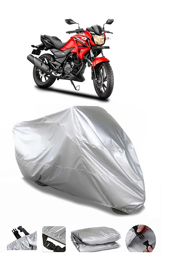 Hero Hunk 200R GRAY WATERPROOF MOTORCYCLE BRAND PREMIUM
