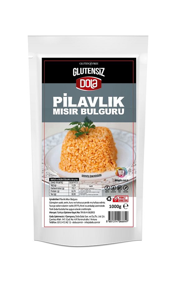 2'li Glutensiz Bulgur Seti Köftelik Ve Pilavlık Mısır Bulguru 1 Kg X 2 Adet - 3