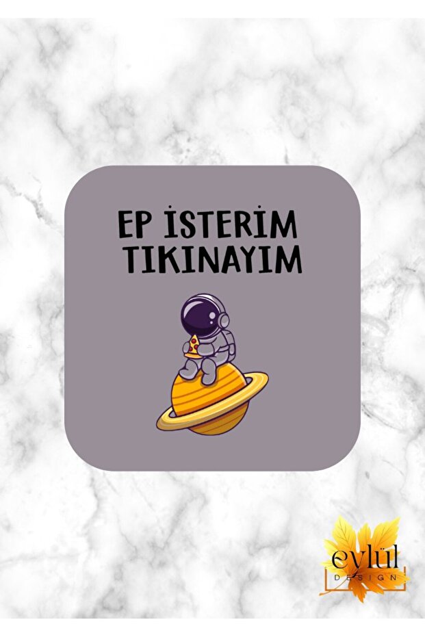 Ep I Want to Clog Printed Thracian تصميم مخصص مطبوع MDF قاعدة أكواب مربعة عالية الجودة