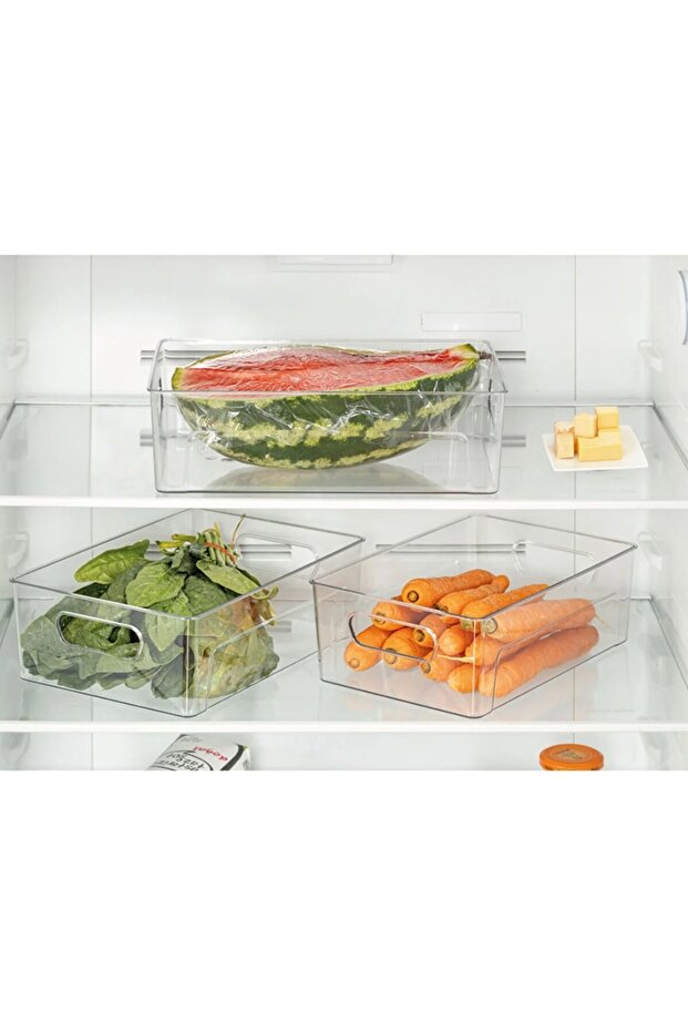 3 PIECES BROKEN REFRIGERATOR ORGANIZER