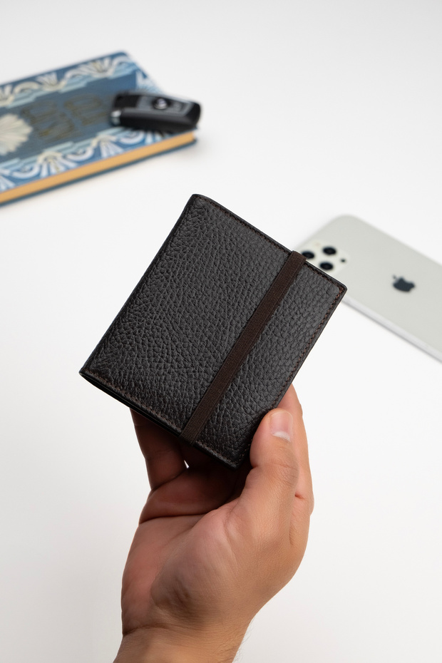 Alex Brown Genuine Leather Unisex Card Holder Wallet
