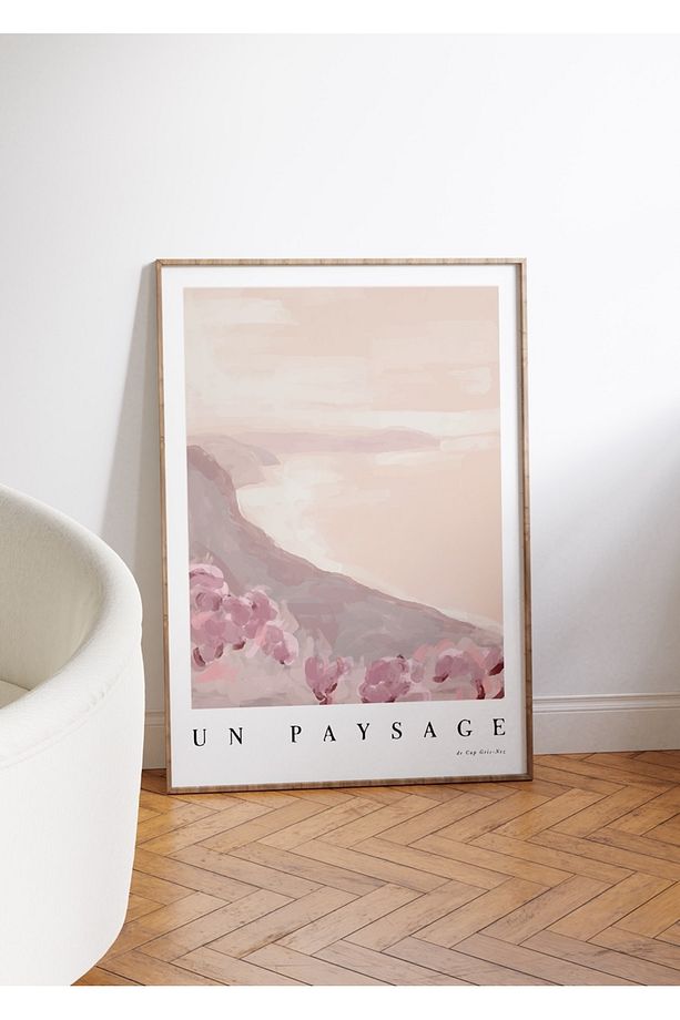 Le Jardin 2'li Set Çerçevesiz Poster - 3