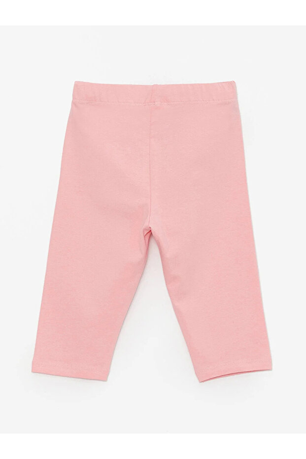 LCW ECO Basic dívčí 3/4 legíny s elastickým pasem - 2