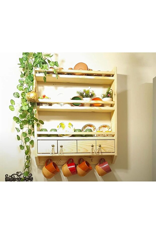 dekoratif ahşap terek - 1