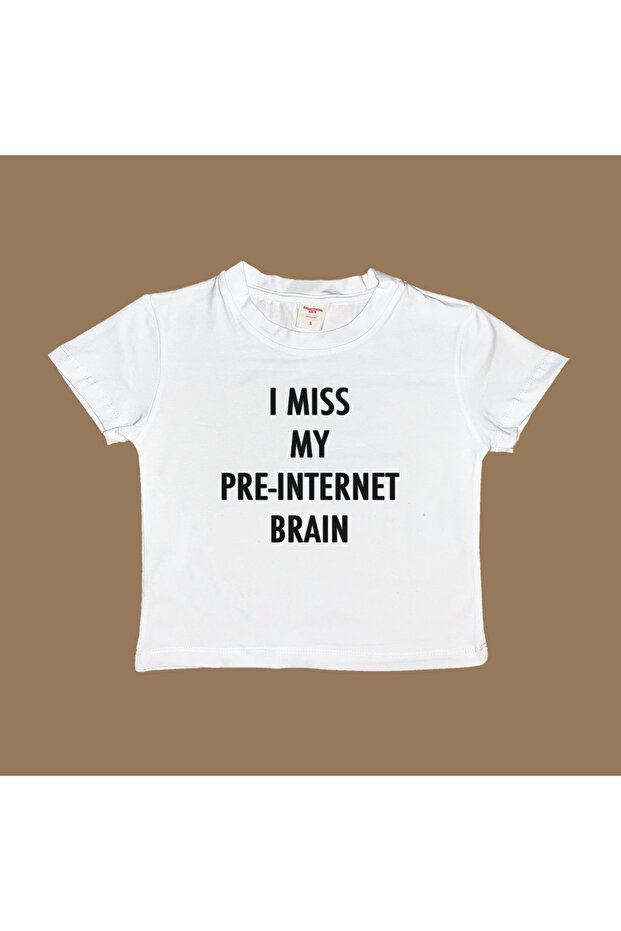 Pre Internet Brain Baby Tee