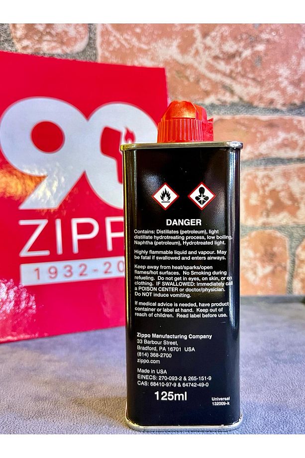 ORİJİNAL 125 ML PREMİUM ZİPPO ÇAKMAK BENZİNİ - ÇAKMAK YAKITI - 2