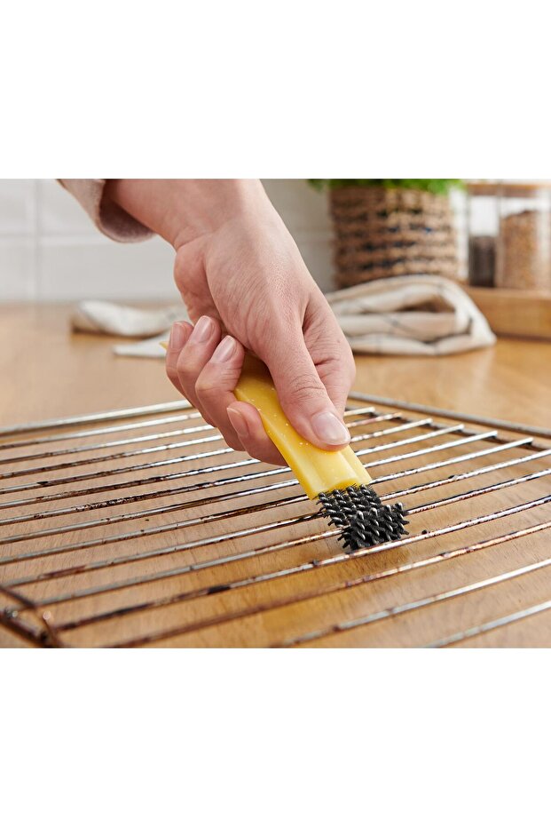 Oven Brush with Scraper