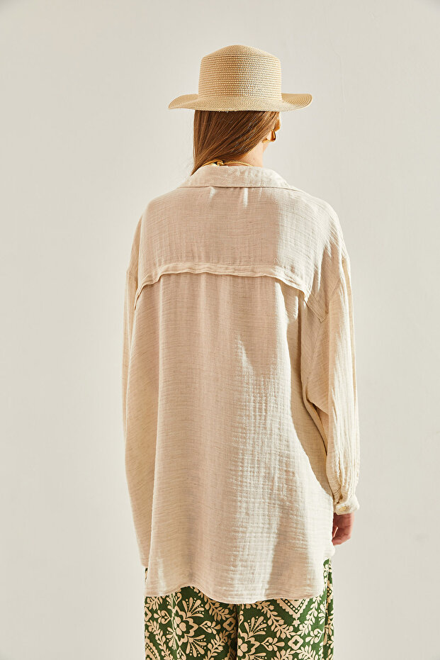 Damen Basic Freizeithemd - 2