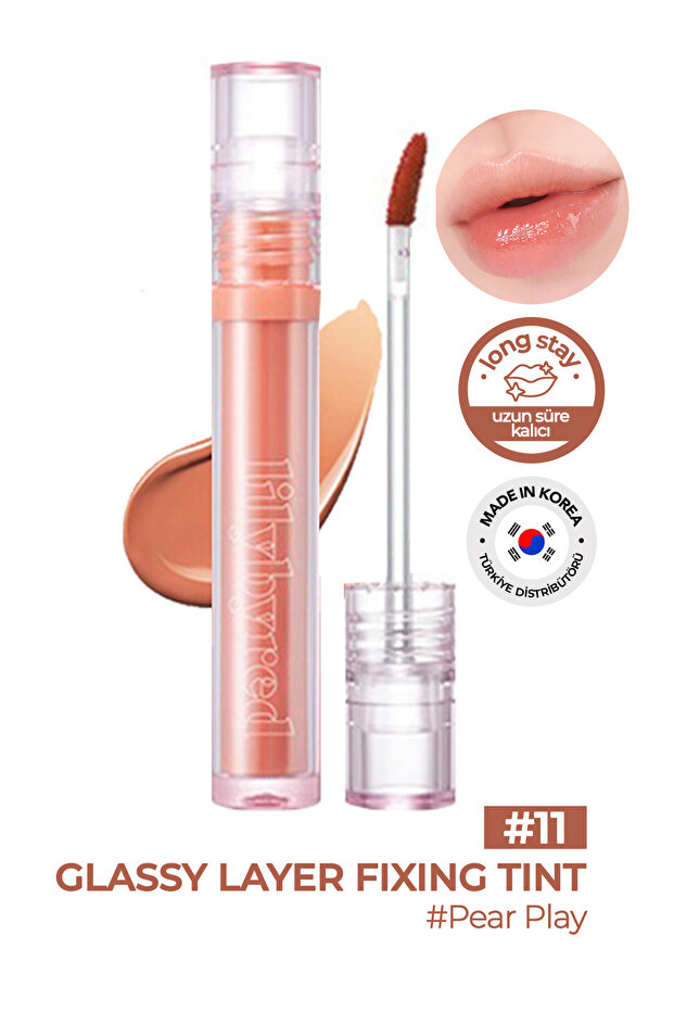 Gloss Tint Glassy Layer Fixing Tint for Glossy Lips - 11 Pear Play - 1