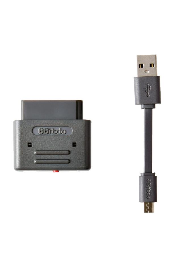 Kablosuz Bluetooth Alıcısı Adaptör Retro Receiver SNES SFC Gamepad Uyumlu - 1