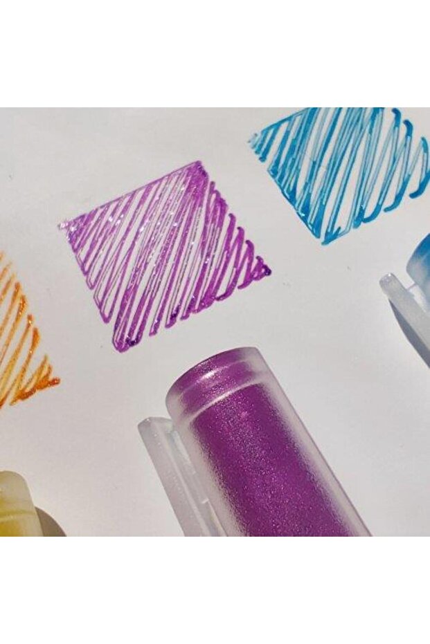 Sketch&Art UniWrite Glitter 1,0mm 8 Renk Jel Kalem - 7