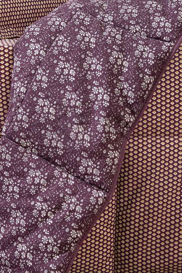 Mix&match Thalia Tek Kişilik Yorgan - Mürdüm - 2