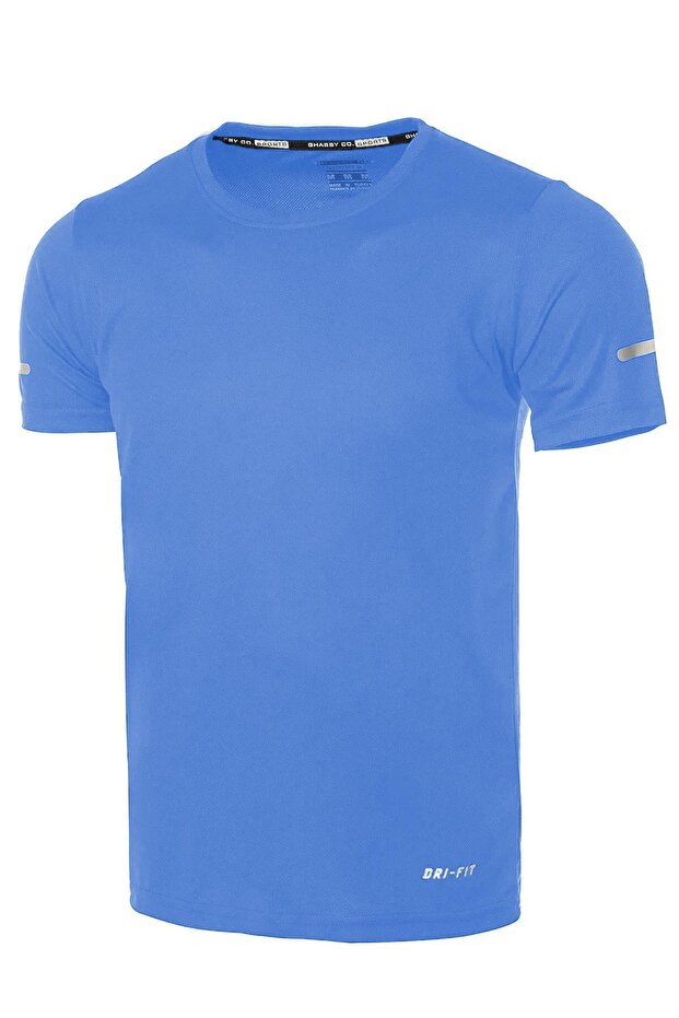 Ghassy Co. Men's Moisture Wicking Quick Dry Athletic Technical Performance Sports T-shirt