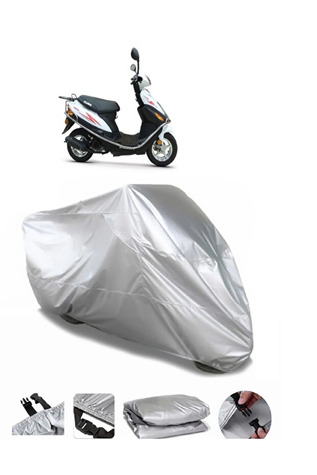 Kuba Fighter 80 Gray Motorcycle Tarpaulin Premium Quality