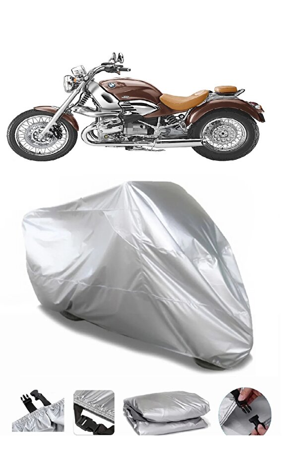 Bmw R 1200 C Gray Motorcycle Tarpaulin Premium Quality