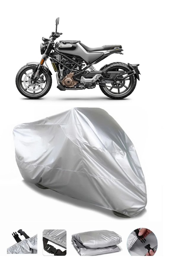 Husqvarna Svartpilen 250 Gray Motorcycle Tarpaulin Premium Quality