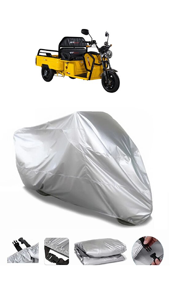 Stmax GF 200 GRAY WATERPROOF MOTORCYCLE BRAND PREMIUM