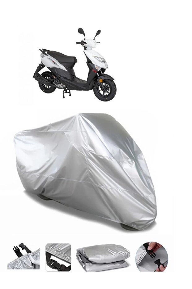 Mondial 50 Eagle GRAY WATERPROOF MOTORCYCLE BRAND PREMIUM