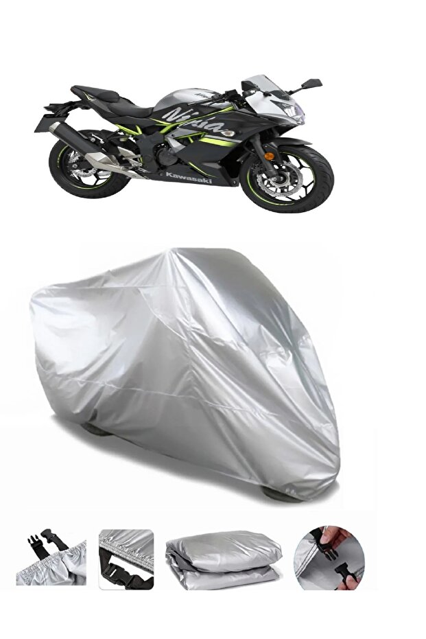 Kawasaki Ninja 250SL GRAY WATERPROOF MOTORCYCLE BRAND PREMIUM