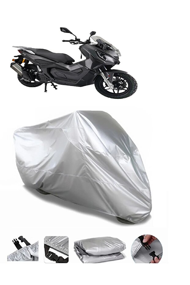 Kanuni Seha 125 GRAY WATERPROOF MOTORCYCLE BRAND PREMIUM