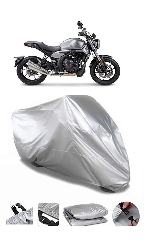 Voge 500 AC GRAY WATERPROOF MOTORCYCLE BRAND PREMIUM